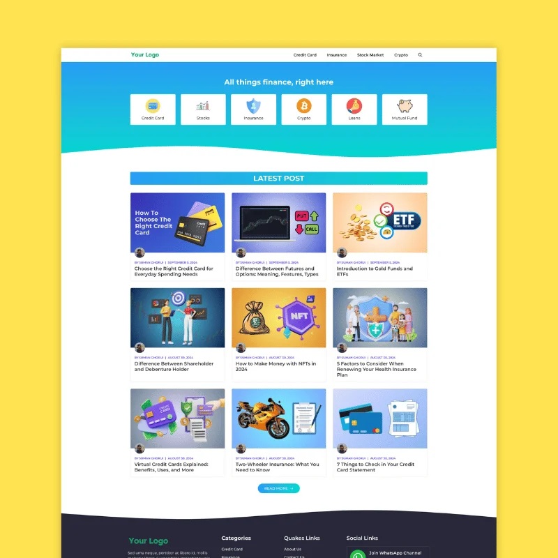 GP Blog – Best Blog Website Template for GeneratePress