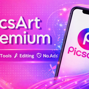 PicsArt Premium – 1 Month Subscription | Pro Editing Tools & AI Features