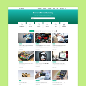 GP Finance – Finance Blog Website Templates For GeneratePress