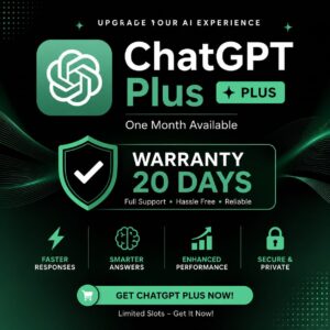 ChatGPT Plus – 1 Month